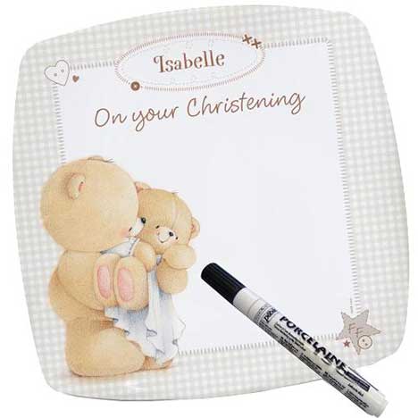 Personalised Forever Friends Baby Plate £26.99